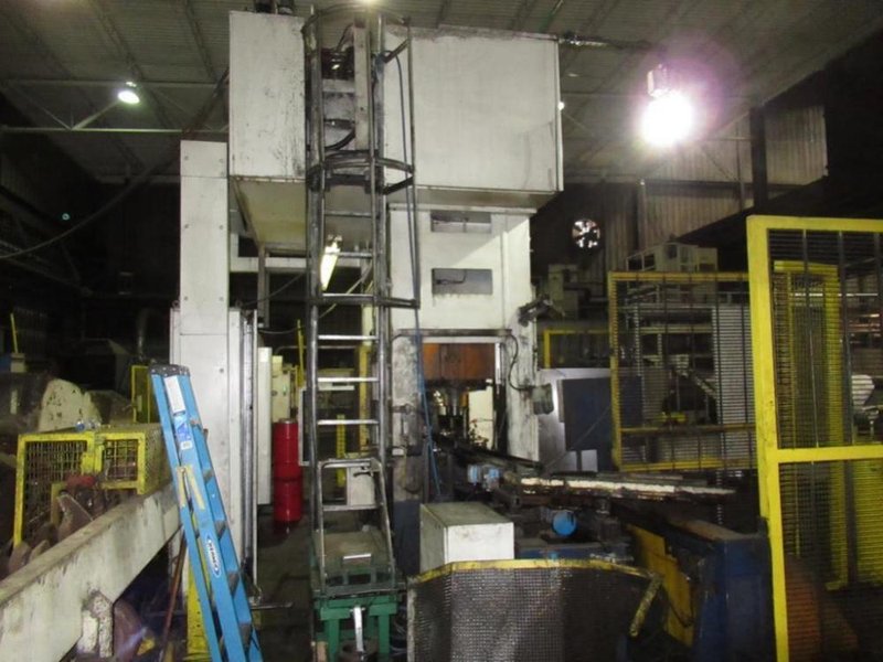 300 TON KIESSELBACH STRAIGHT SIDE HYDRAULIC PRESS: STOCK #12327