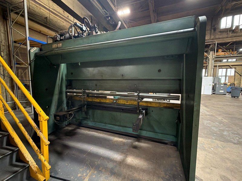 175 TON X 12' PIRANHA ALLSTEEL MODEL PB2-175-12 HYDRAULIC PRESS BRAKE, WITH AUTOMEC 600 CNC CONTROL: YOBRO #26358
