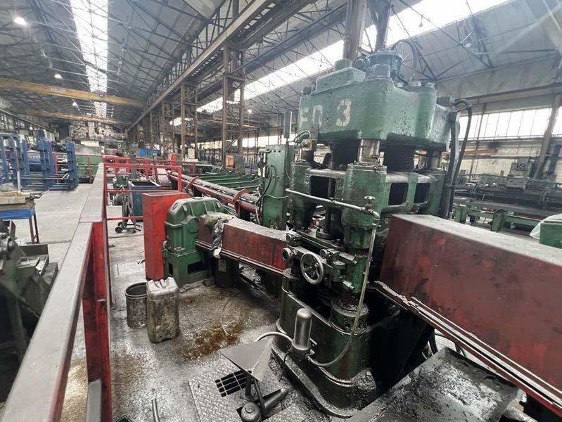 PLATT/MONTBARD 20 TON SINGLE PULL DRAWBENCH &amp; STRAIGHTENING LINE (14726)