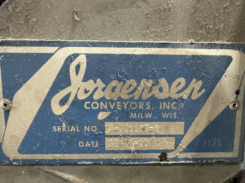 40' X 16" JORGENSON MOTORIZED CHIP CONVEYOR: YOBRO #24160