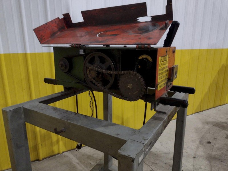 1/2 HP SWEED MACHINERY INC METAL BANDING SCRAP CHOPPER 110V: STOCK #22666