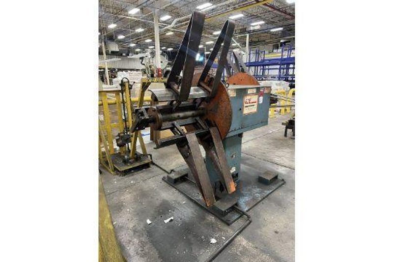 4,000 lbs x 18" Wide Coe Press Equipment Double End Coil Reel