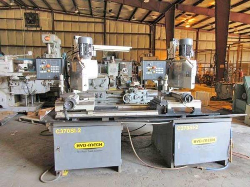 HYD-MECH Model #C370-2SI 2-Head Semi-Automatic Cold Saw
