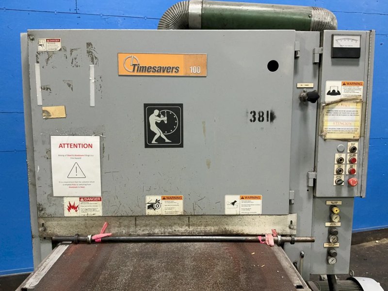 Timesavers Inc. 36”x50” Conveyor Belt Wide Belt Sander And Abrasive Finisher - 137-lmpm/75