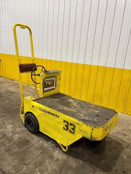 36 VOLT CUSHMAN MODEL #898361 CHASER/TUGGER CART: YOBRO #24653