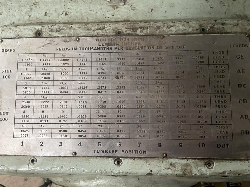 32" X 204" AMERICAN PACEMAKER ENGINE: STOCK #75577