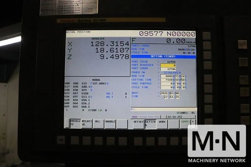 Mighty Viper Pro-4210AG CNC Double Column Machining Center, 2017