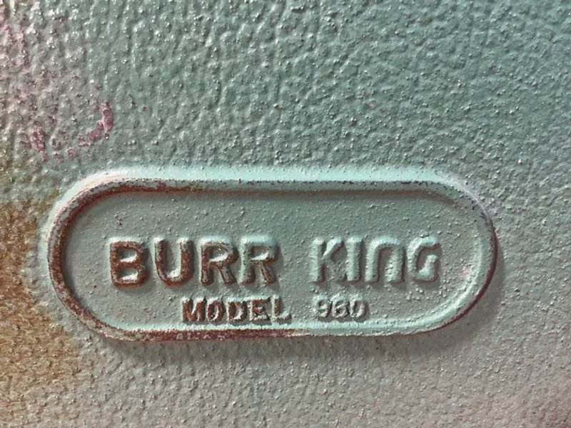 Burr King 2 Hp Benchtop Belt Sander - 960