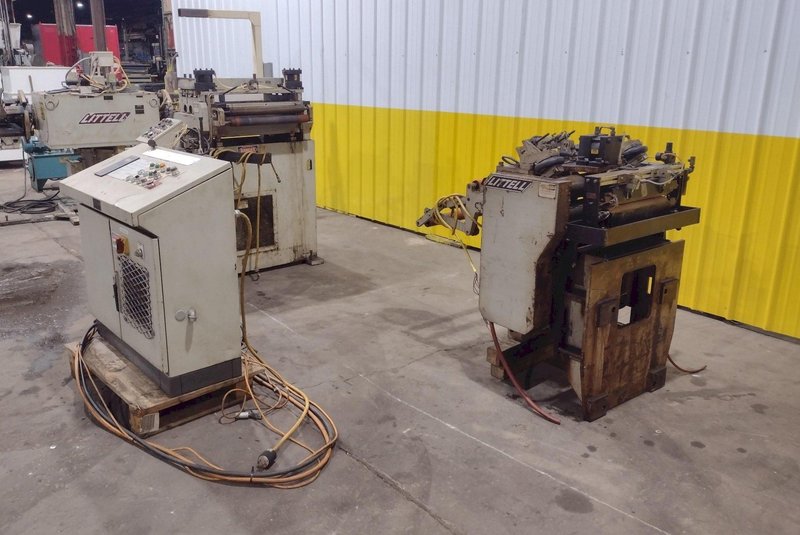 24" WIDE X .093-.250" X 6,000 LB LITTELL SERVO COIL FEED LINE: STOCK #19223