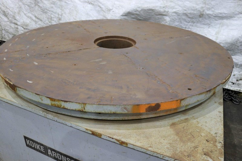 200,000 LB X 72" ARONSON  POWER WELDING TABLE: STOCK #72508