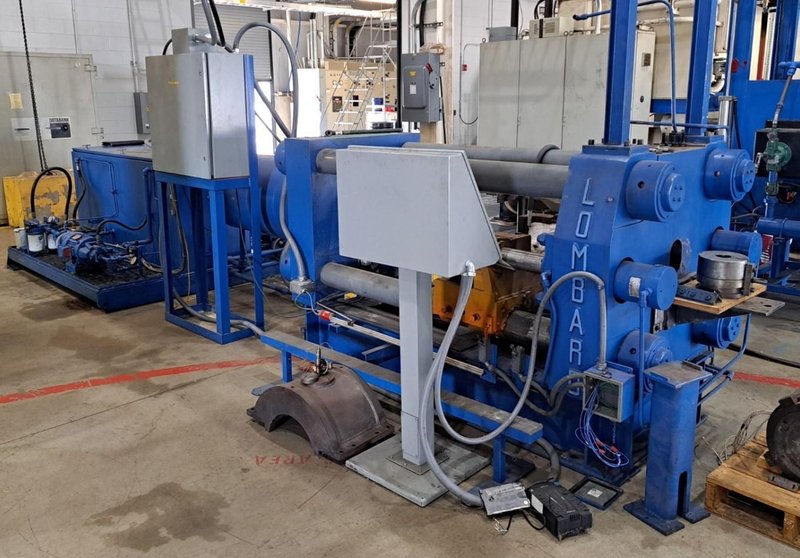 LOMBARD 300 TON OIL HYDRAULIC EXTRUSION PRESS (14598)