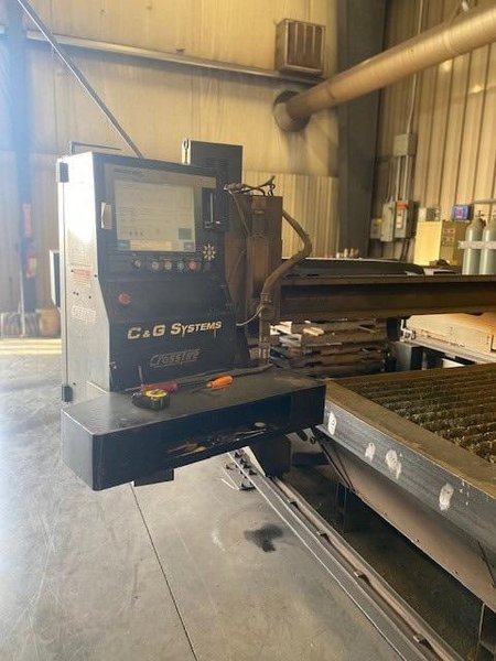 6′ x 12′ C&amp;G Systems Crossfire CNC Plasma Table, 2008 – 260 Amp Hypertherm HPR260