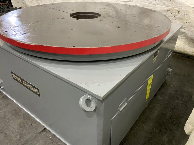 200,000 LB X 72" ARONSON  POWER WELDING TABLE: STOCK #72508