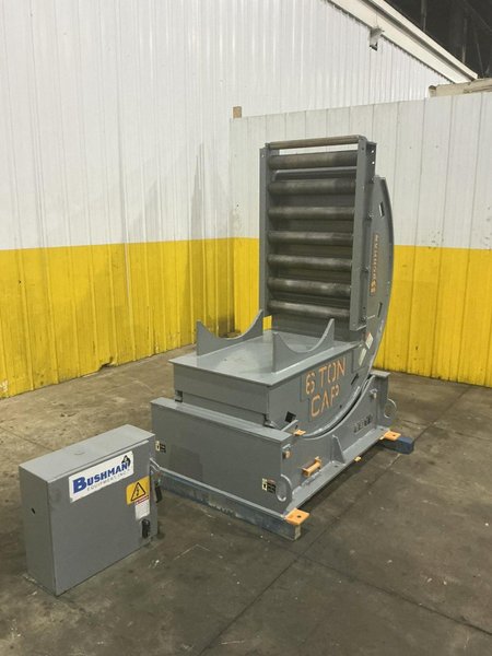 12,000 LB BUSHMAN MODEL #9604 MECHANICAL COIL FLIPPER UPENDER 2015 : YOBRO #26213
