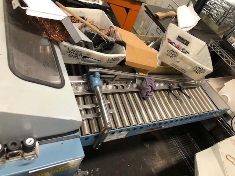 MBO B120-1-20/4 PAPER FOLDING MACHINE WITH RIGHT ANGLE STOCK# 2346