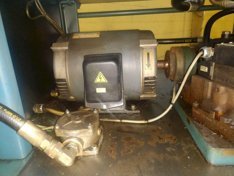 3" EAGLE MODEL #IO 2000 I/O HYDRAULIC  END FORMING MACHINE: STOCK #14108