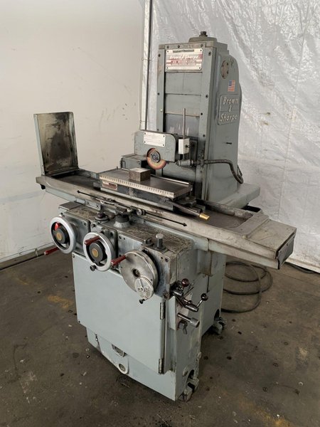 6" X 18" BROWN &amp; SHARPE 618 MICROMASTER SURFACE GRINDER. STOCK # 0683724.