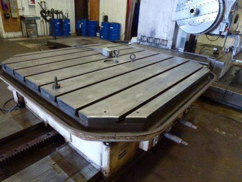 80" X 80" SKODA MODEL E20 POWERED ROTARY TABLE: STOCK #66505