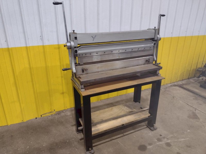 BENCH TOP SHEAR, BRAKE &amp; ROLL MACHINE: YOBRO #26223