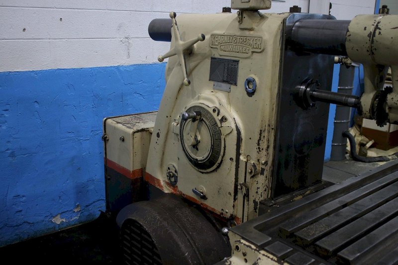 3CK KEARNEY &amp; TRECKER PLAIN HORIZONTAL MILL: STOCK #76130