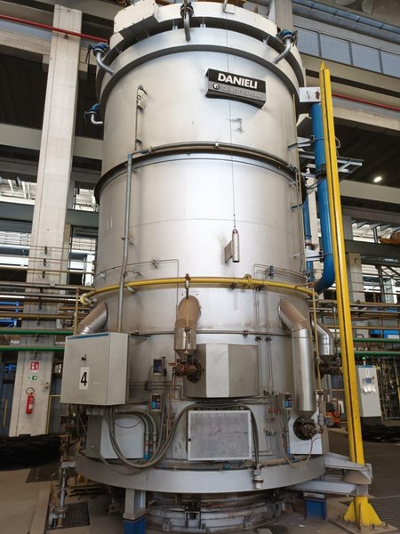 DANIELLI BELL ANNEALING FURNACES WITH HYDROGEN (H2) ATMOSPHERE