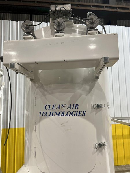 40 HP x 4 STATION CLEAN AIR TECHNOLOGIES / EUROVAC INDUSTRIAL TRANSIT &amp; BUS CENTRAL VACUUM SYSTEM: STOCK #19901