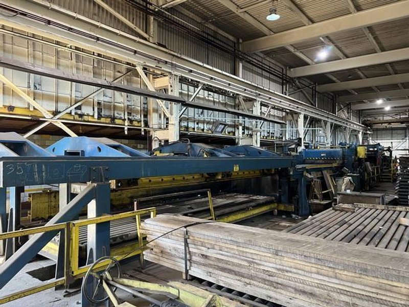 72" X .200" X 50,000 LBS VOSS CUT TO LENGTH LINE: STOCK #22300