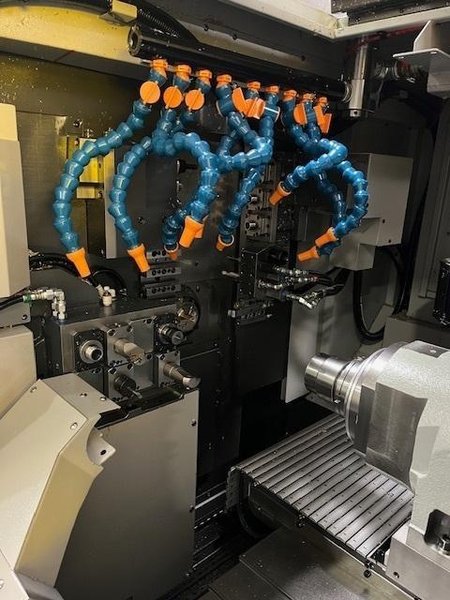 2022 TSUGAMI B0386-III SWISS CNC LATHE with Edge Patriot Barfeed, Low Hours and Loaded with Options
