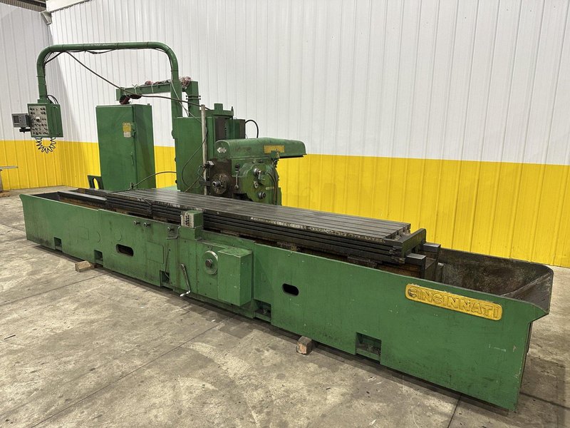 120" X 18" CINCINNATI MODEL #425-188 HYPOWERMATIC SIMPLEX HORIZONTAL MILLING MACHINE: STOCK #22314