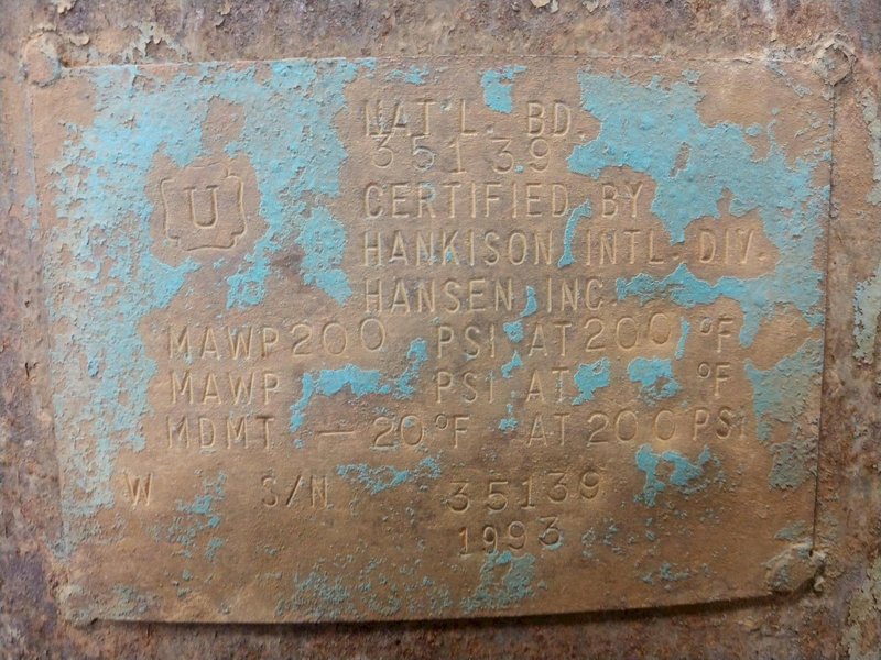 HANKISON COMPRESSED DRY AIR SYSTEM: STOCK #13343