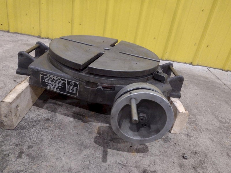 15" BRIDGEPORT MODEL #15 ROTARY TABLE: STOCK 22437