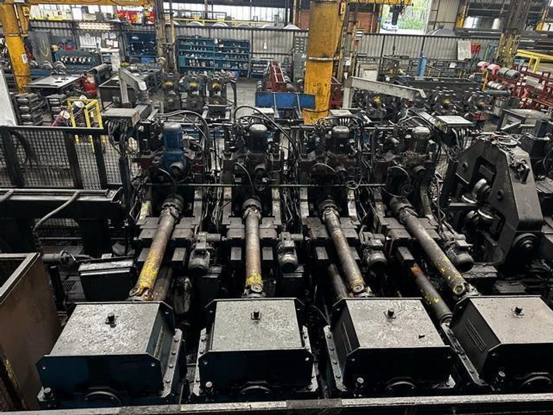 220mm x 8.0mm Mannesmann Meer Pipe Mill Line with Quick Change Injector Tooling
