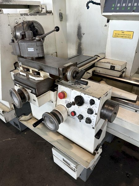 22" X 78" WEILER E50/2 CNC FLATBED LATHE. STOCK # 0103723