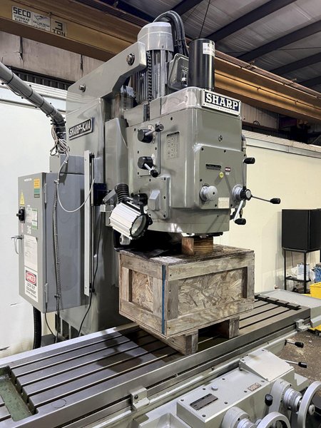 Used, Sharp Model KMA-2 Vertical Milling Machine