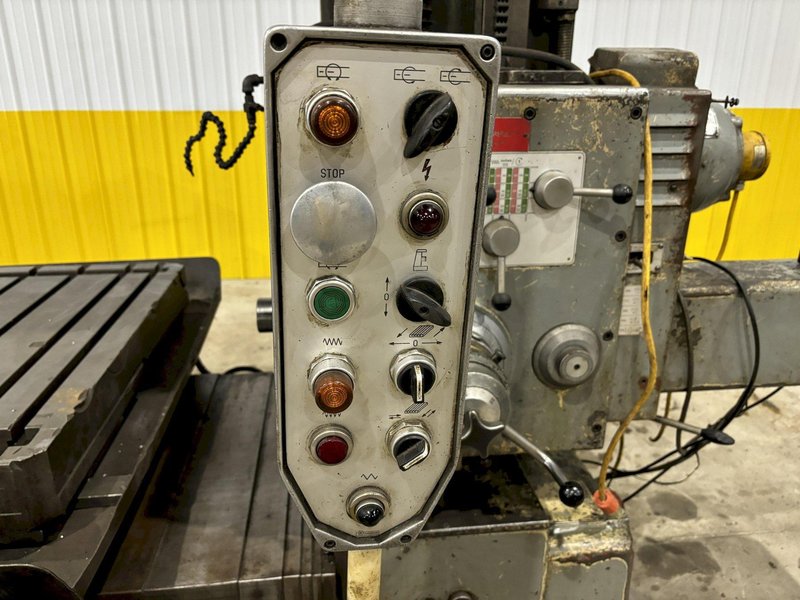 3" WOTAN #B75 HORIZONTAL BORING MILL W/ BUILT IN ROTARY TABLE: STOCK #21028