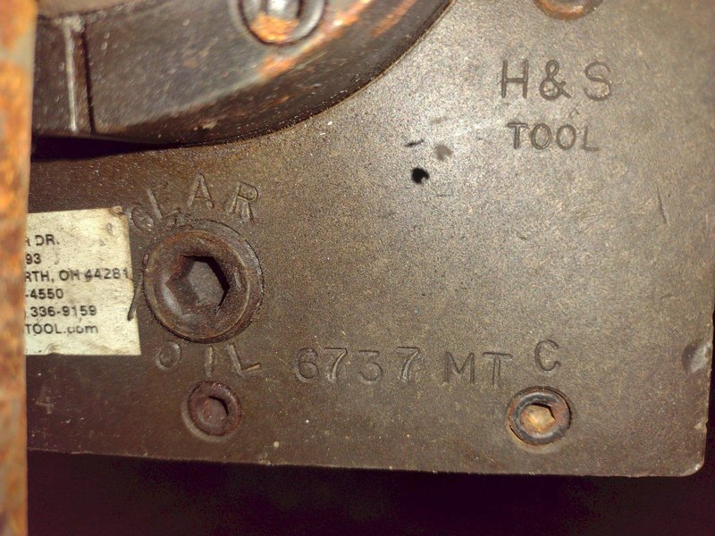 H&amp;S TOOL SMALL FIELD PIPE BEVELING MACHINE: YOBRO #24079