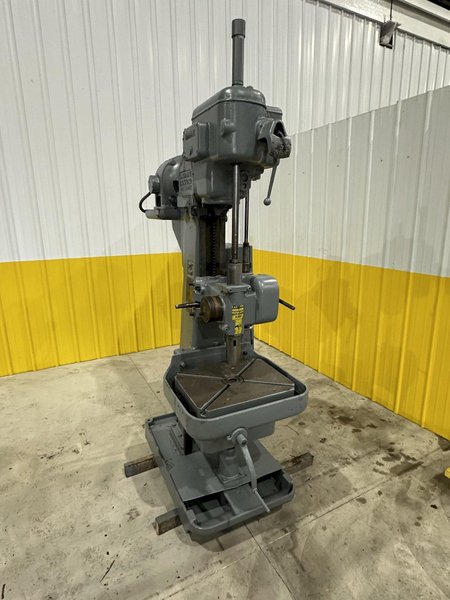 21" CINCINNATI BICKFORD SUPER SERVICE MODEL #21 SINGLE SPINDLE DRILL PRESS: STOCK #20046