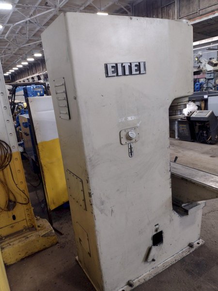 60 TON EITEL MODEL #RP60 HYDRAULIC PRECISION STRAIGHTENING PRESS, NEW 1974: STOCK 16013