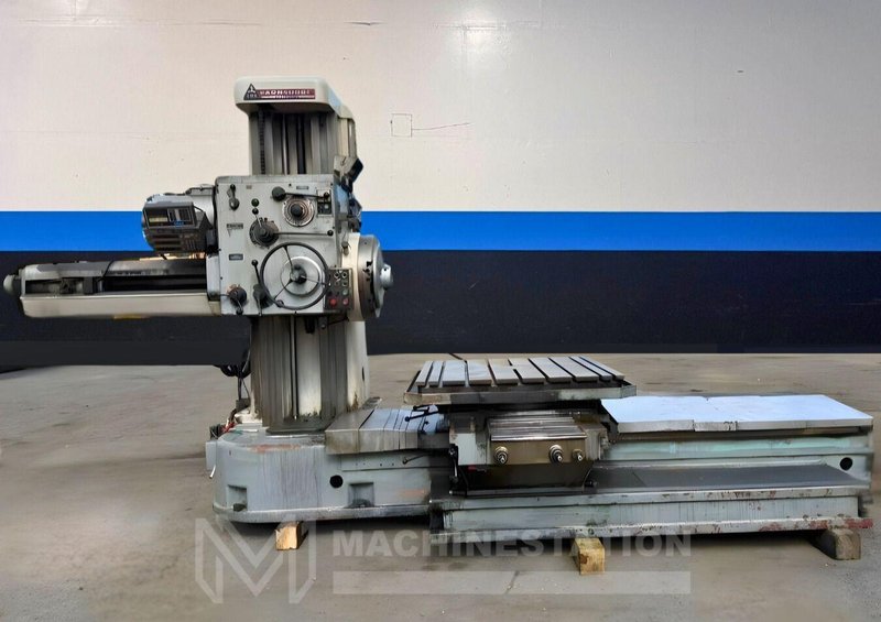 Tos Varnsdorf W100A Horizontal Table Type Boring Mill