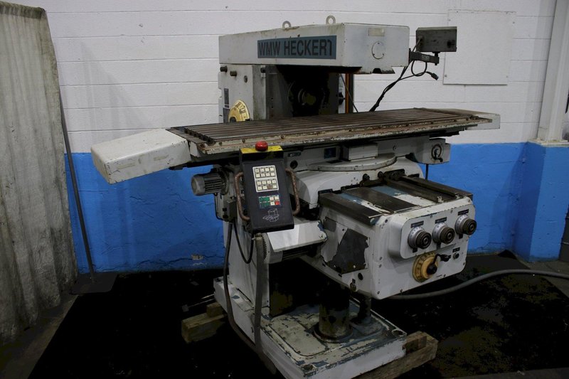 HECKERT MODEL #MS-F400-3 HORIZONTAL MILL: STOCK 59389