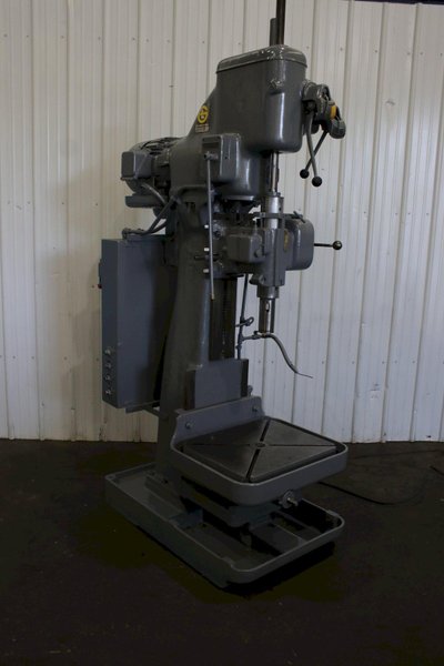 24" GIDDINGS &amp; LEWIS SINGLE SPINDLE DRILL: STOCK #76564