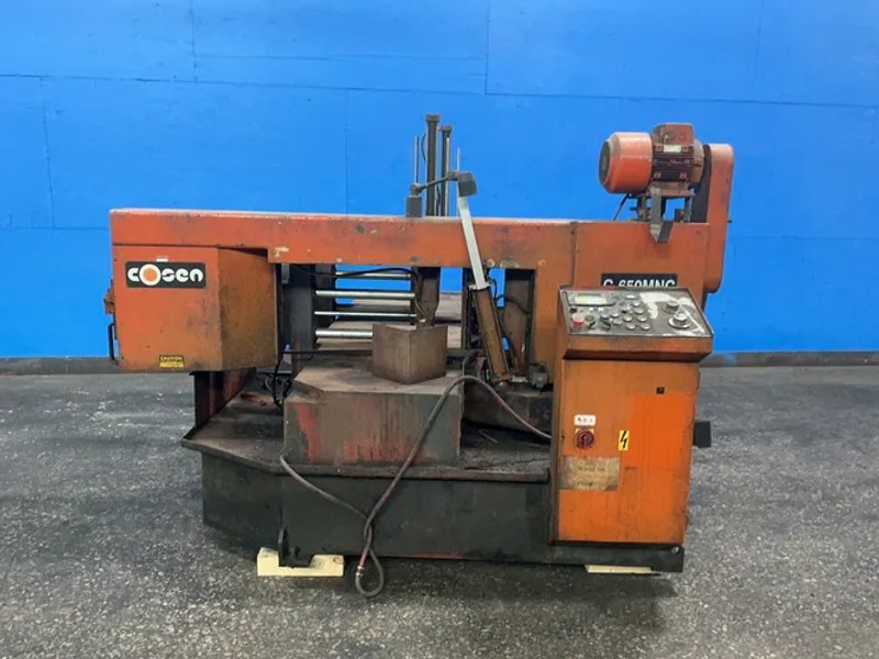 Cosen 28” X 18” Horizontal Band Saw - C-650mnc