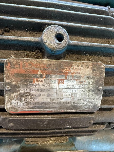 5-HP SEALED POWER MODEL 40-3688 SUMP SUCKER. STOCK #0982426