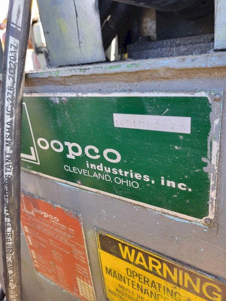 LOOPCO POWERED COIL SCRAP WINDER WITH TRAVERSE: STOCK #22966