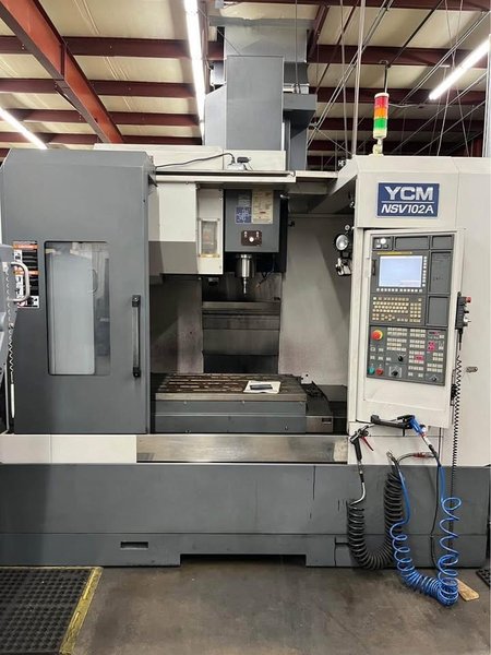 YCM NSV 102A VMC, 2012 – Chip Auger