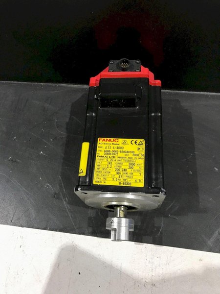 FANUC A06B-0063-B203#0100 SERVO AND SPINDLE MOTORS USED