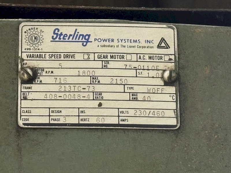 27 TON L&amp;J MODEL #W-27 OBI STAMPING PRESS 1.5" STROKE: STOCK #22435