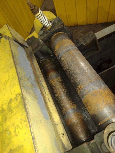 4,000 LB X 18" LITTELL CC40 COIL CRADLE STRAIGHTENER. STOCK # 0218926