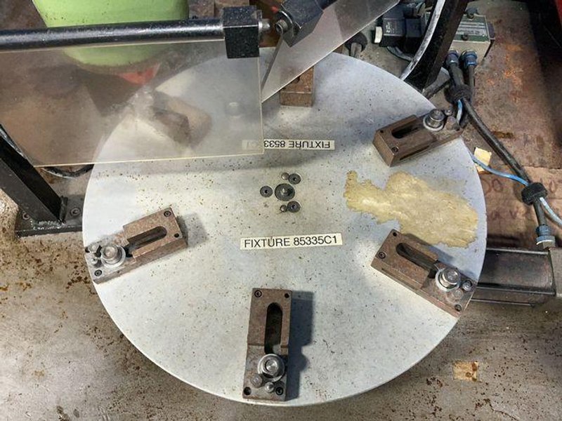 Baltec 0.12 Hp, 15” Diameter Plate Two Spindle Orbital Riveter - Rn 080