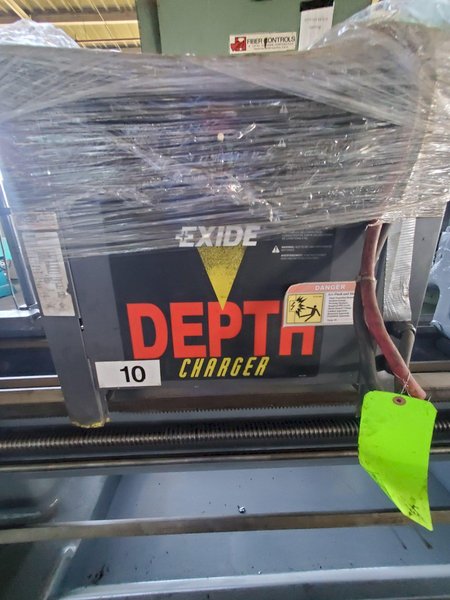 EXIDE DEPTH CHARGER 24V BATTERY CHARGER. STOCK #0743722.